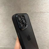 Metal Lens Transparent Magnetic Case for iPhone 15 Pro Max - TechNest
