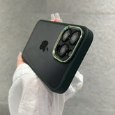 Metal Lens Transparent Magnetic Case for iPhone 15 Pro Max - TechNest