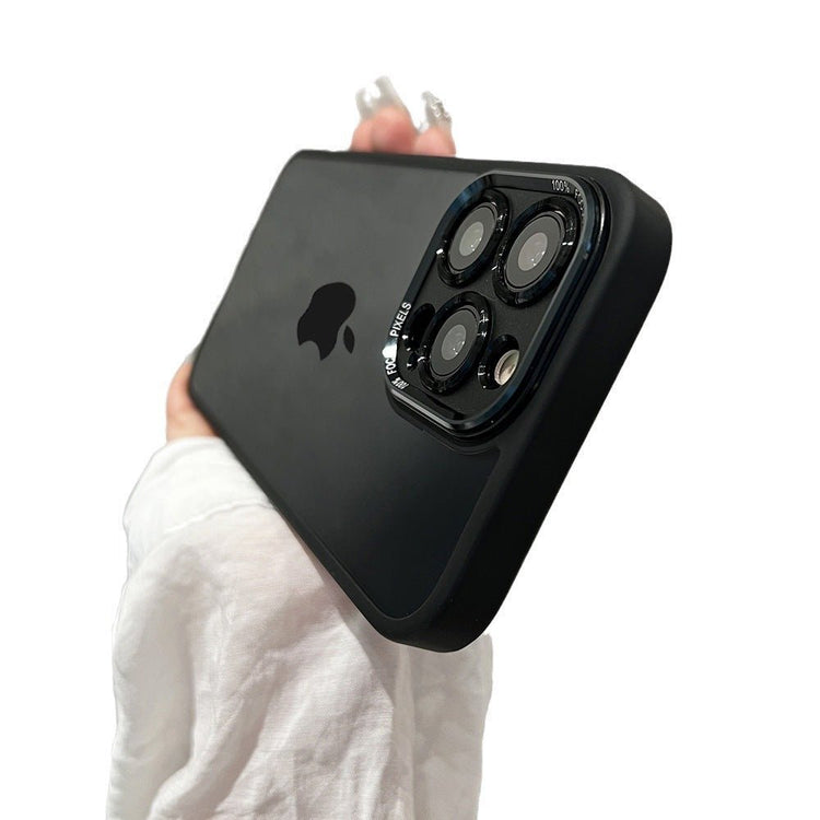 Metal Lens Transparent Magnetic Case for iPhone 15 Pro Max - TechNest