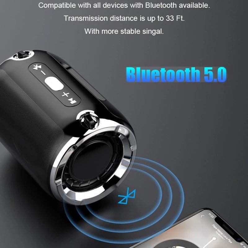 Portable Bluetooth Speaker with Subwoofer – Anti - Fall, Wireless, Multi - Color | TechNest - TechNest