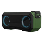 Waterproof Colorful Luminous Outdoor Wireless Speaker With Dual Speakers With Power Bank - Voltara