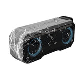 Waterproof Colorful Luminous Outdoor Wireless Speaker With Dual Speakers With Power Bank - Voltara